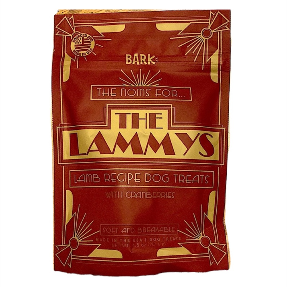 Bark The Lammys Lamb and Cranberries Soft and Breakable Dog Treats.